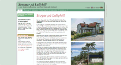 Desktop Screenshot of lullyhill.se